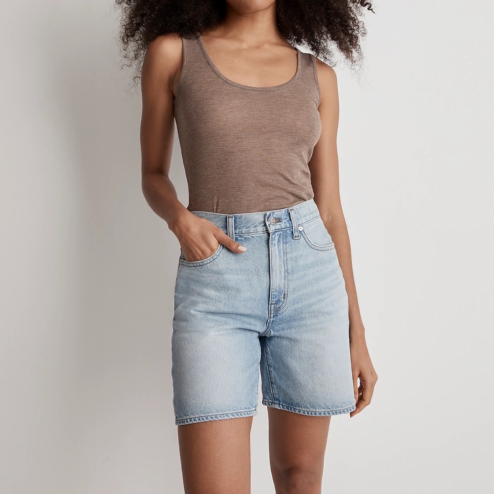 Madewell Baggy Jean Shorts